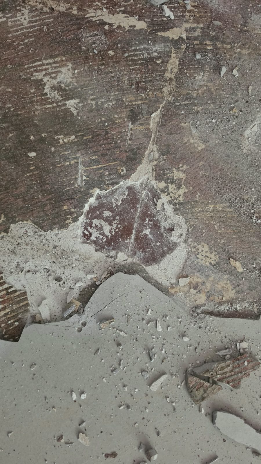 Exposed flooring during renovation at SoHome Lausanne